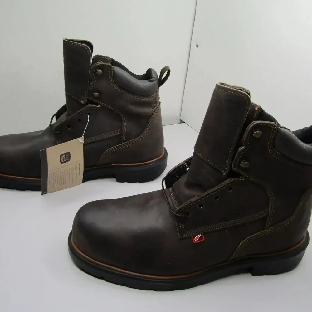 NEW RED WING DynaForce Work Boots Size 13EE Waterproof Durable Insulated Brown
